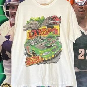 Retro Nascar Bobby Labonte Jurassic Park T-Shirt